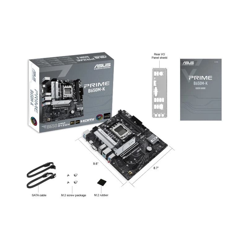 مادربرد ایسوس مدل Prime B650M-K DDR5 — تصویر ۷