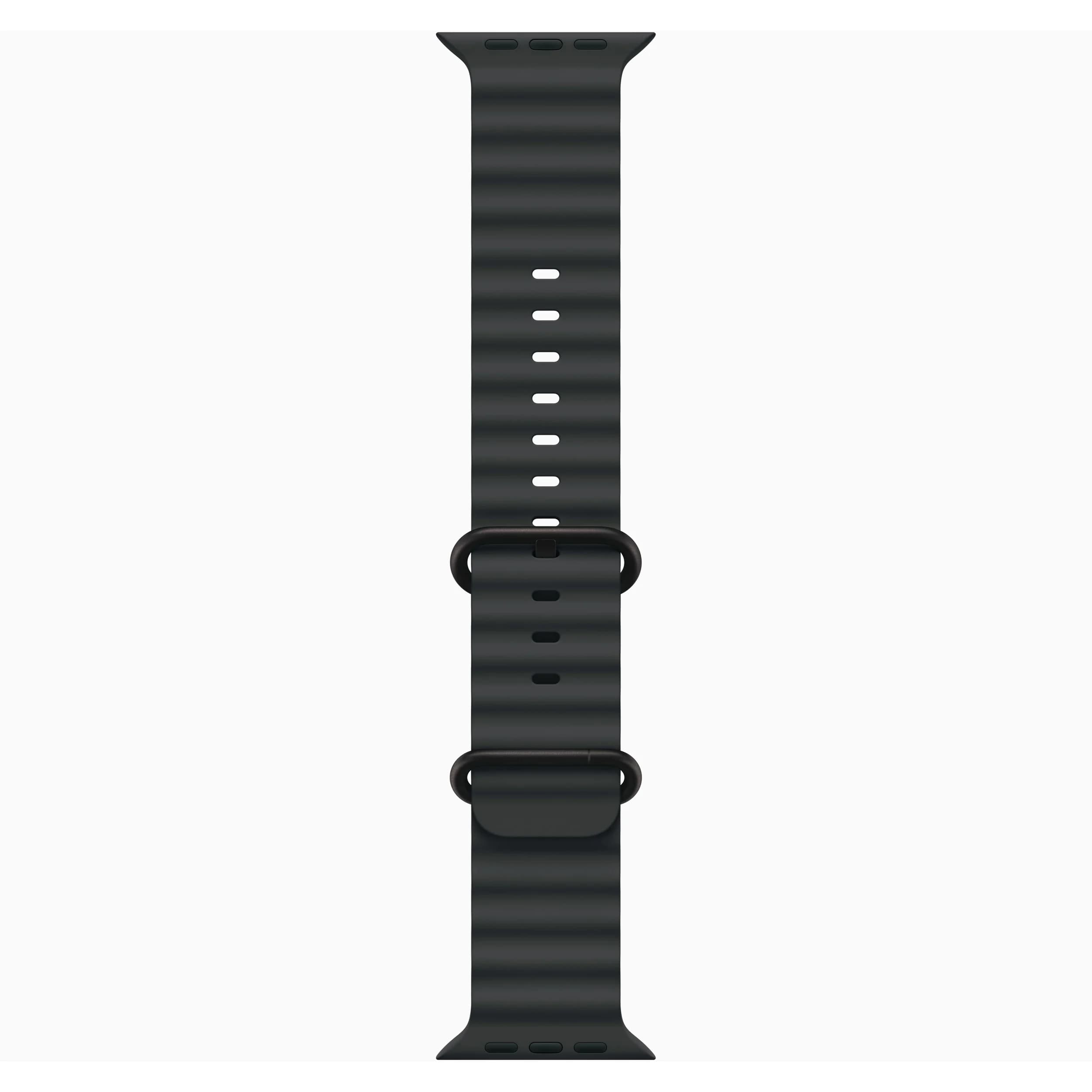 ساعت هوشمند ۴۹ میلیمتری اپل مدل Ultra 3 با بدنه تیتانیومی مشکی و بند Ocean — تصویر ۷