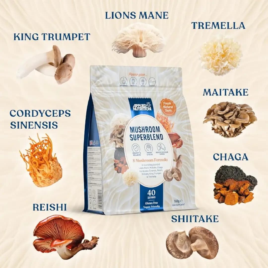 مکمل قارچ اپلاید Applied Mushroom Superblend — تصویر ۵