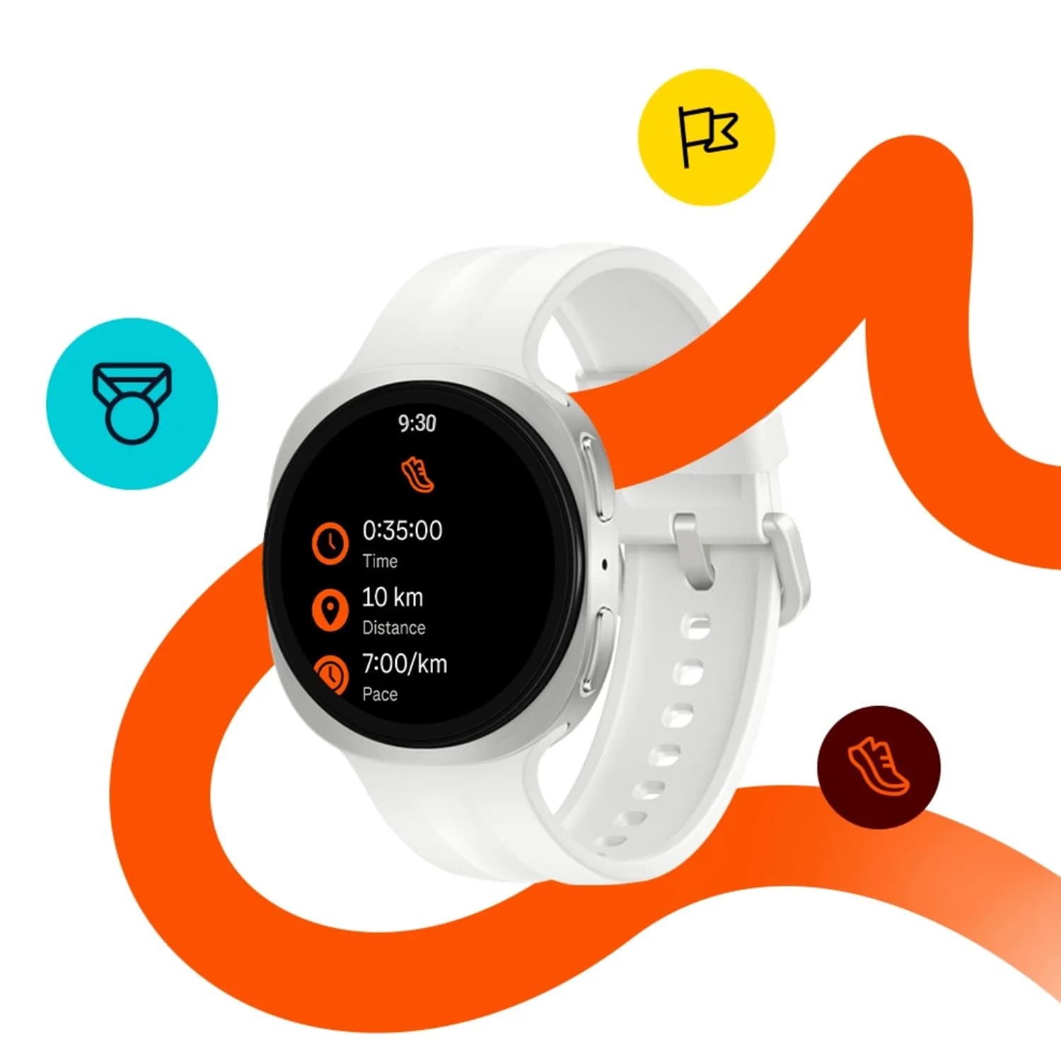 ساعت هوشمند سامسونگ ۴۰ میلی‌متری مدل Galaxy Watch 9 با بند سیلیکونی — تصویر ۶