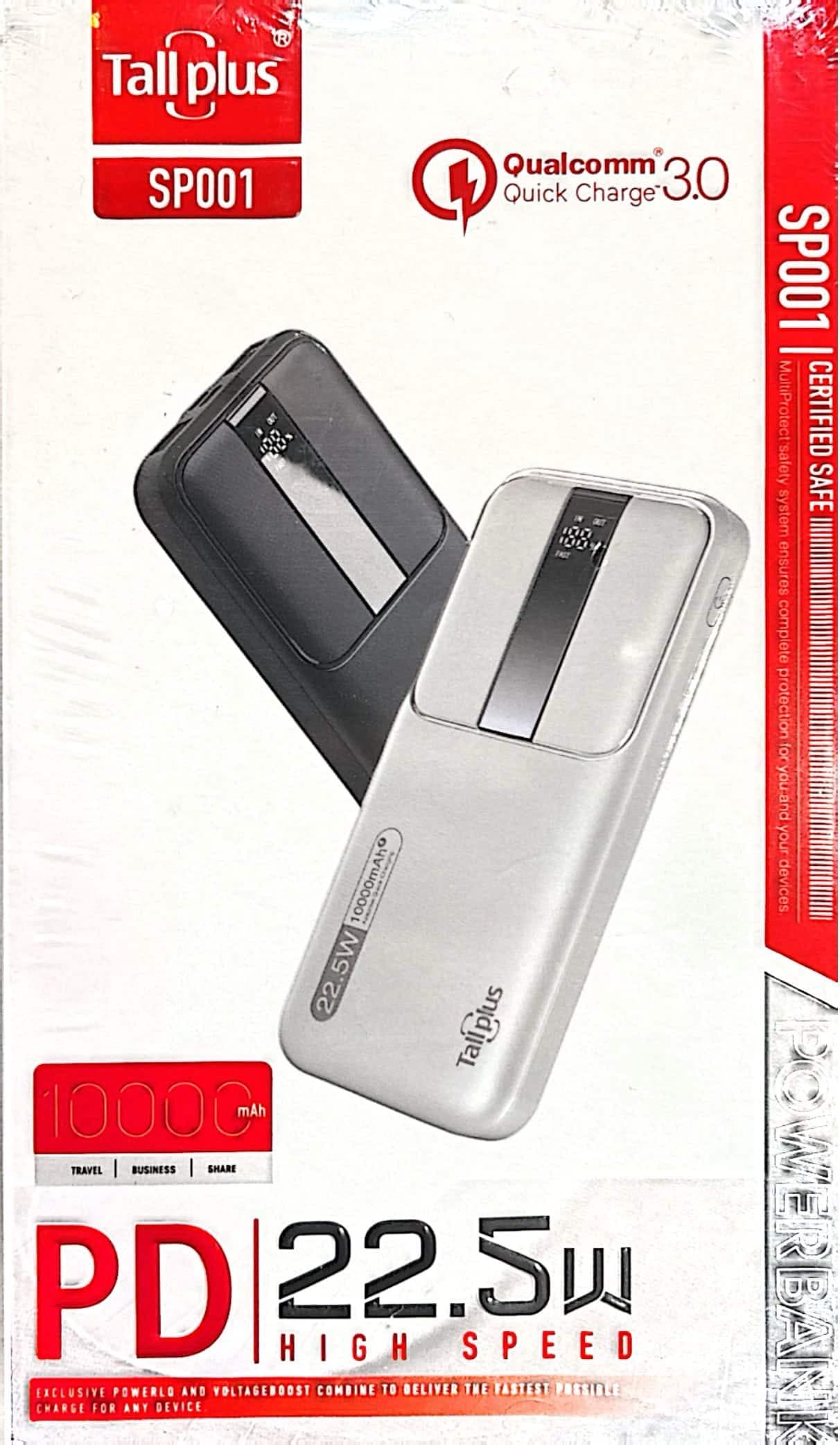 پاوربانک 10000 Tallplus مدل SP001 — تصویر ۳