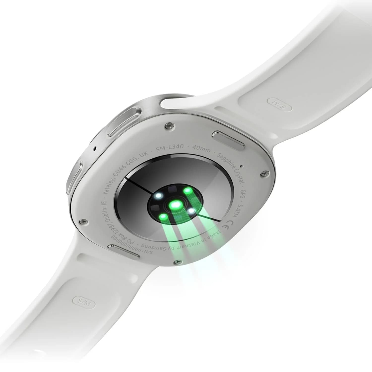 ساعت هوشمند ۴۴ میلی‌متری سامسونگ مدل Galaxy Watch 9 با بند سیلیکونی — تصویر ۳