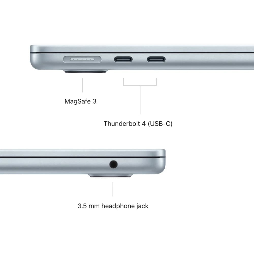 لپ تاپ اپل مدل MacBook Air MDHE4 با رم 16 گیگابایت و حافظه 512 گیگابایت — تصویر ۶