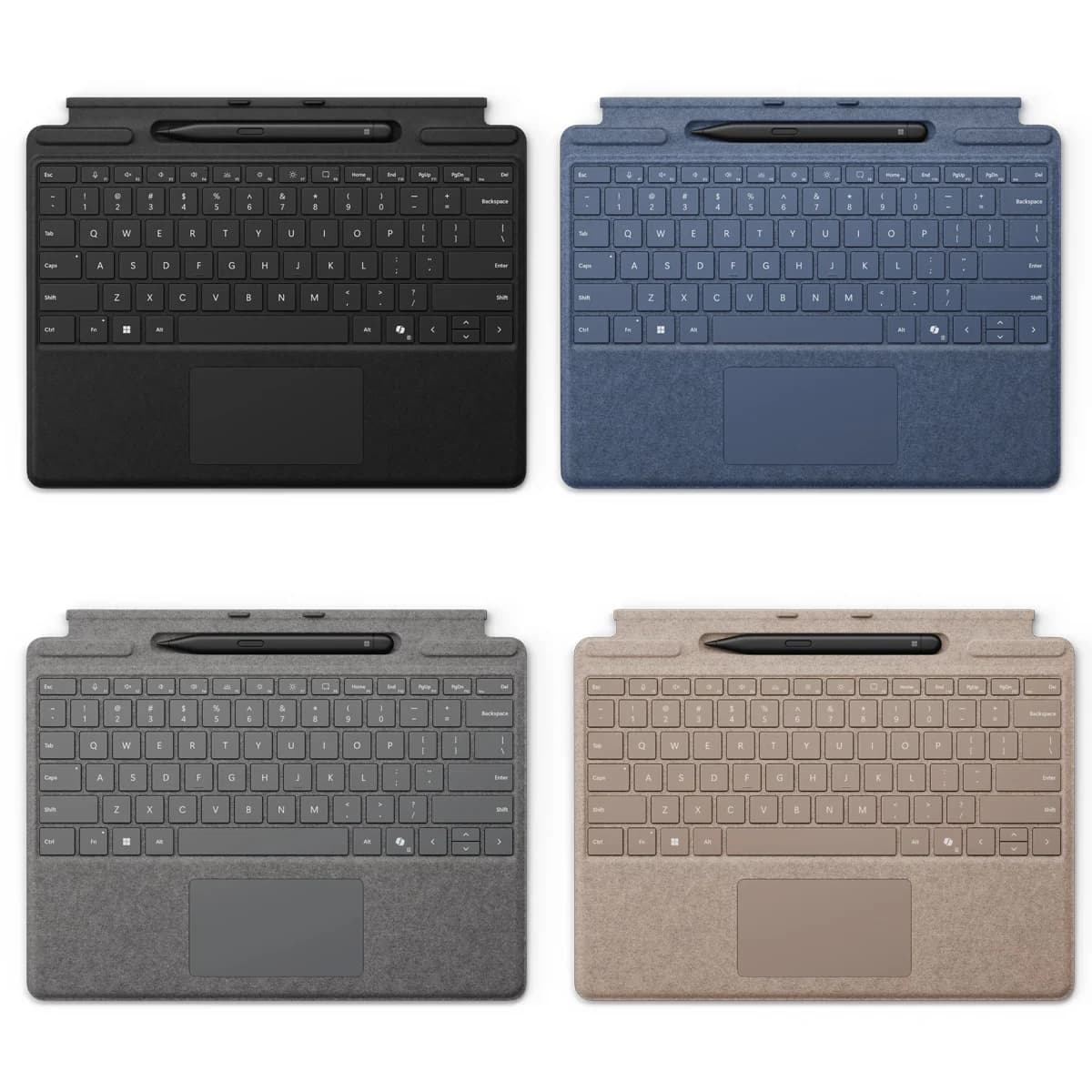 تبلت ۱۳ اینچی مایکروسافت Surface Pro 11 با پردازنده Ultra 7، رم ۱۶ و حافظه ۲۵۶ گیگابایت به همراه کیبورد و قلم — تصویر ۸