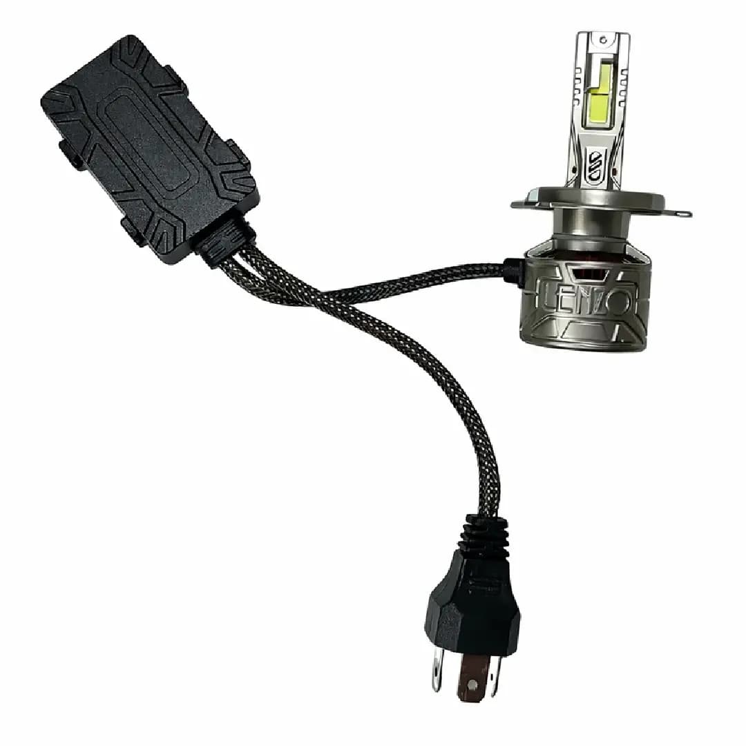 هدلایت خودرو لنزو مدل V125 PRO MAX پایه H4 بسته 2 عددی — تصویر ۵