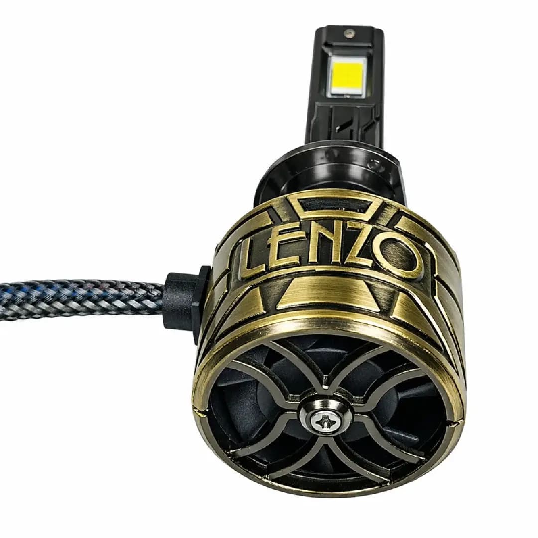 هدلایت خودرو لنزو LENZO مدل V125 Pro Max پایه H1 توان ۱۶۵ وات — تصویر ۲