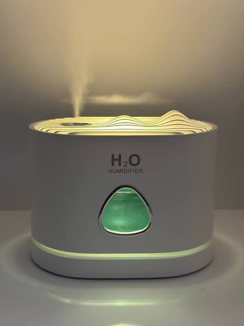 دستگاه بخور سرد طرح کوهستان شارژی مدل Small mountain view H2O اورجینال برند Humidifier