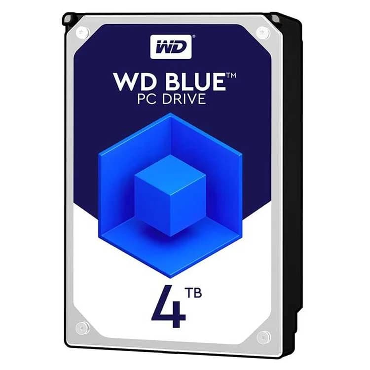 هارد وسترن دیجیتال مدل Blue WD40EZAZ ظرفیت 4 ترابایت