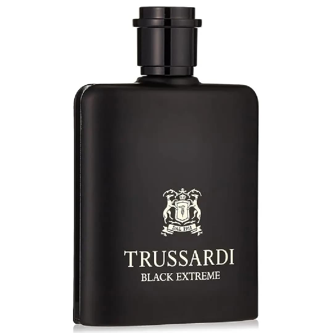 ادو تویلت مردانه تروساردی بلک اکستریم Trussardi Black Extreme حجم ۱۰۰ میلی‌لیتر اصل — تصویر ۵