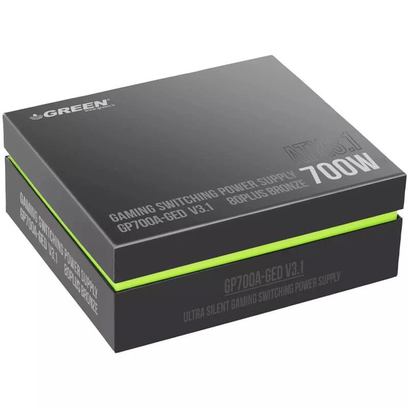 پاور 700 وات گرین مدل GP700A-GED V3.1 — تصویر ۲
