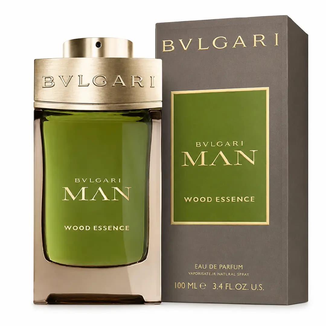 ادو پرفیوم مردانه بولگاری من وود اسنس Bvlgari Man Wood Essence حجم ۱۰۰ میلیلیتر اصل — تصویر ۲