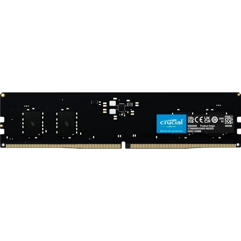 رم DDR5 کروشیال فرکانس 4800 مگاهرتز CL40 ظرفیت 8 گیگابایت — تصویر ۲