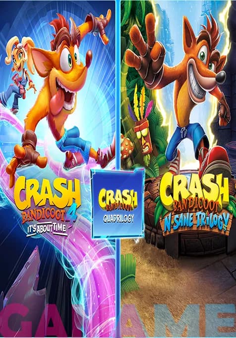اکانت قانونی Crash Bandicoot™ – Quadrilogy Bundle