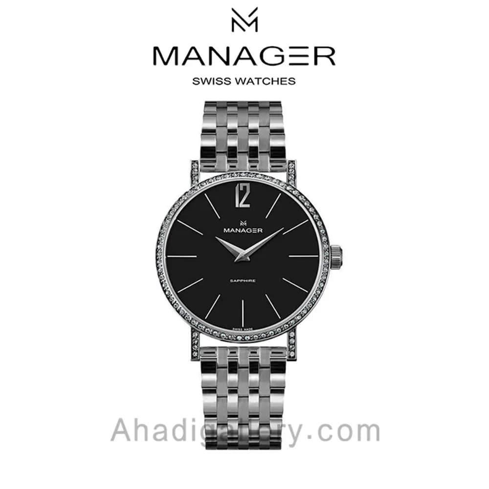 ساعت مچی منیجر مدل MAN-PS-06-SM-S