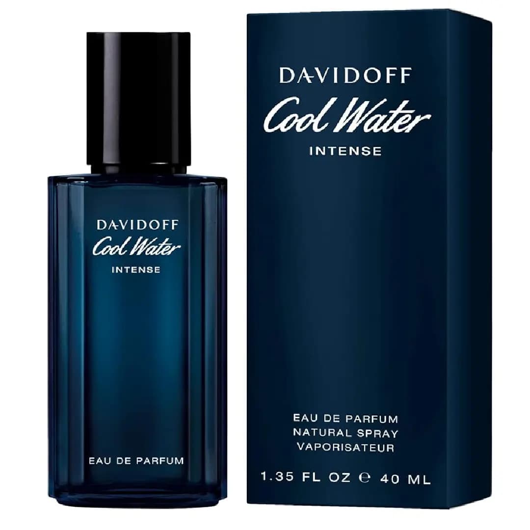 ادو پرفیوم مردانه داویدف کول واتر اینتنس Davidoff Cool Water Intense حجم ۱۲۵ میلی‌لیتر اصل — تصویر ۵