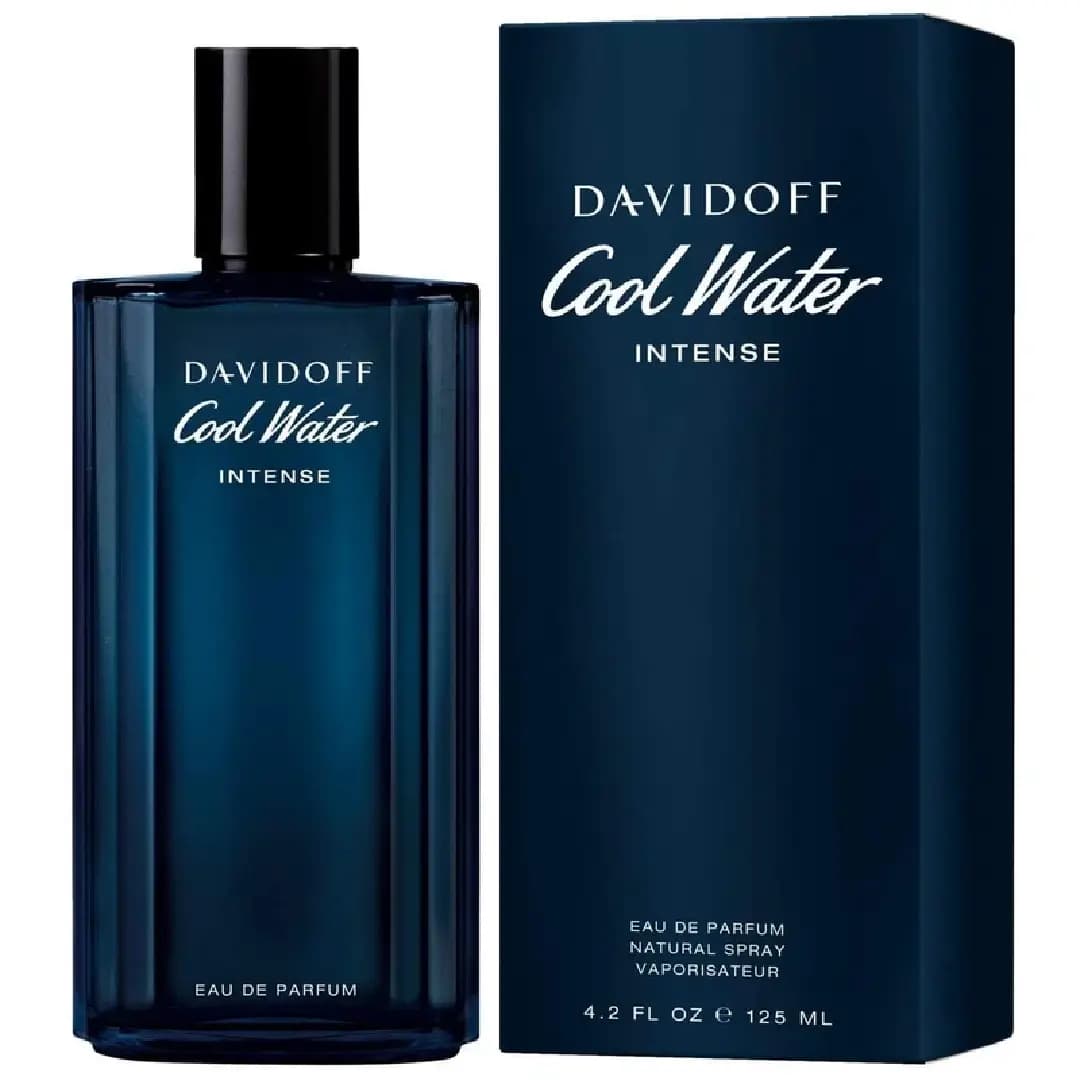 ادو پرفیوم مردانه داویدف کول واتر اینتنس Davidoff Cool Water Intense حجم ۱۲۵ میلی‌لیتر اصل — تصویر ۲