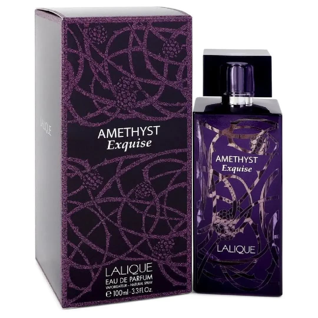 ادو پرفیوم زنانه لالیک آمیتیس اکسکیز Lalique Amethyst Exquise حجم ۱۰۰ میلی‌لیتر اصل