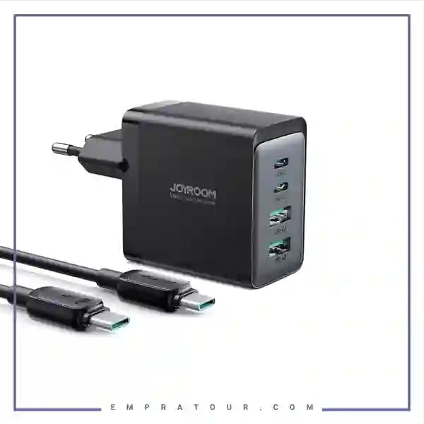 آداپتور شارژ 4 پورت 67 وات با کابل جویروم JR-TCG02 — تصویر ۳