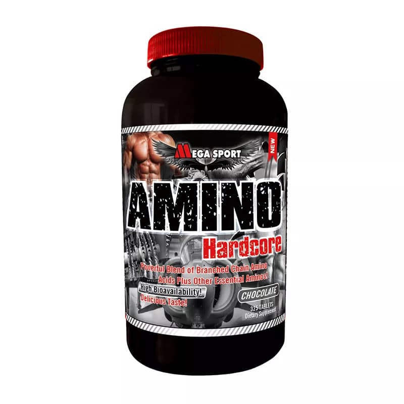 آمینو هاردکور مگا اسپرت Mega Sport Amino Hardcore بسته ۳۲۵ عددی — تصویر ۶