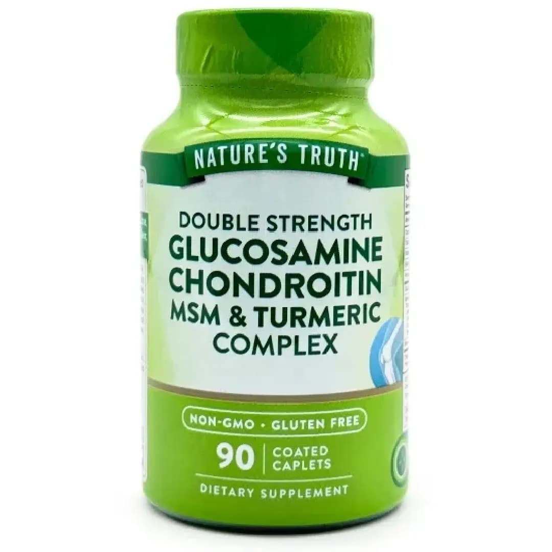 گلوکوزامین کندرویتین نیچرز تروث Nature’s Truth Double Strength بسته ۹۰ عددی