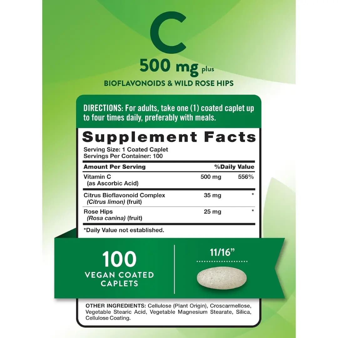 ویتامین C 1000 نیچرز تروث Nature’s Truth بسته ۱۰۰ عددی — تصویر ۶