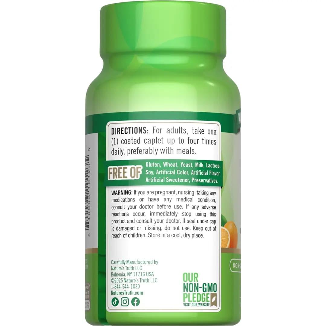 ویتامین C 1000 نیچرز تروث Nature’s Truth بسته ۱۰۰ عددی — تصویر ۵