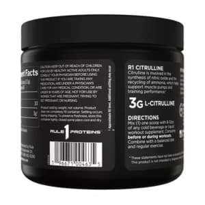 ال سیترولین رول وان Rule 1 Citrulline خالص ۶۰ سروینگ — تصویر ۵