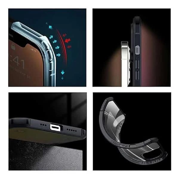 قاب شفاف ژاند مدل Beatle برای گوشی iphone 15 — تصویر ۴