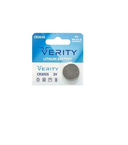 باتری سکه ای LITHIUM لیتیوم وریتی VERITY مدل CR2025