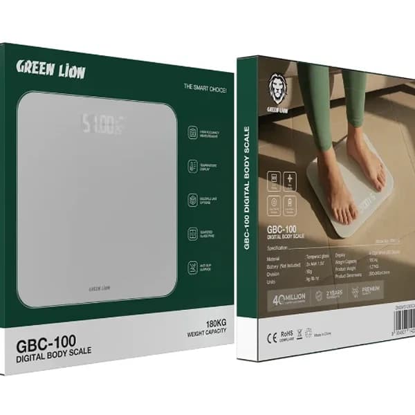 ترازوی دیجیتال GBC-100 گرین لاین GNGWS12BSCAWH — تصویر ۳