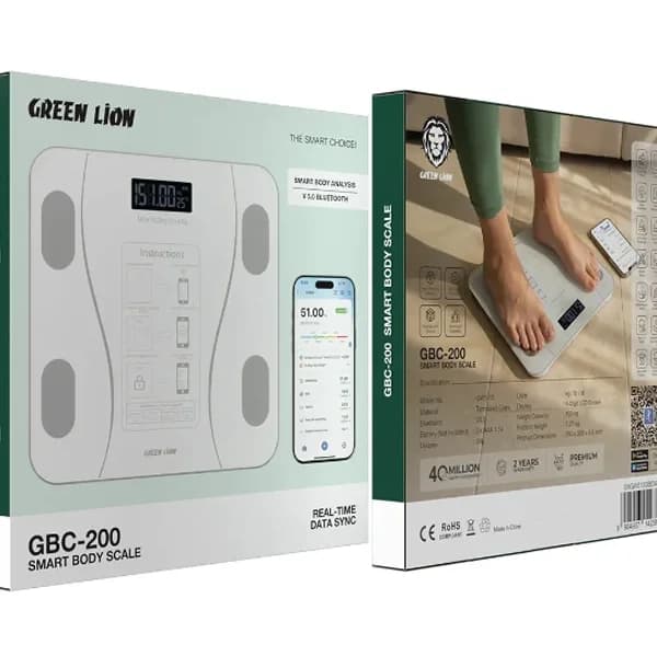 ترازوی هوشمند GBC-200 گرین لاین GNGWS13SBCWH — تصویر ۳