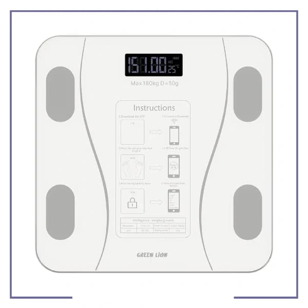 ترازوی هوشمند GBC-200 گرین لاین GNGWS13SBCWH — تصویر ۵