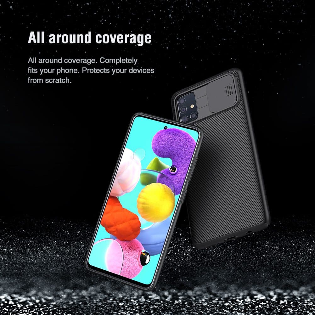 کاور نیلکین مدل CamShield مناسب برای گوشی موبایل سامسونگ Galaxy A51 — تصویر ۴