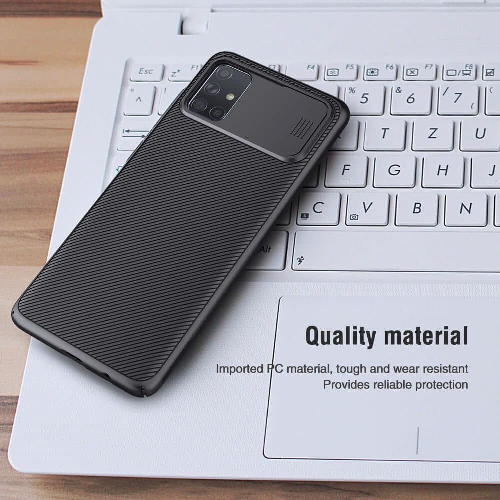 کاور نیلکین مدل CAMSHIELD مناسب برای گوشی موبایل سامسونگ GALAXY A71 — تصویر ۵