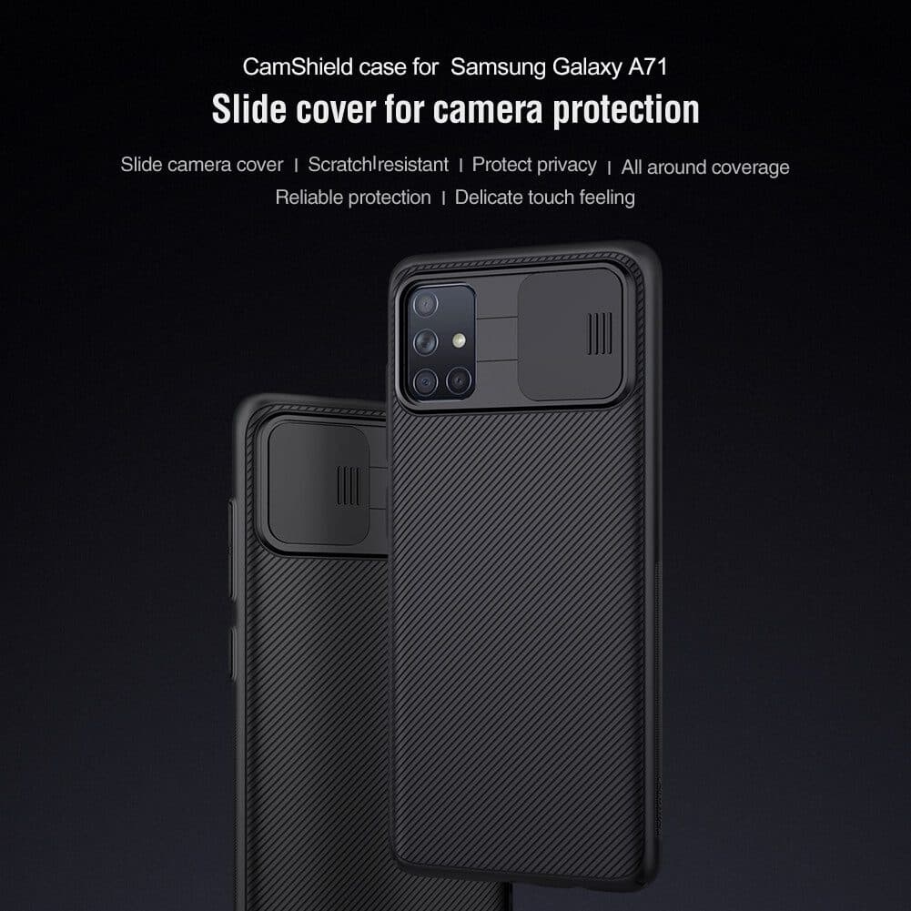کاور نیلکین مدل CAMSHIELD مناسب برای گوشی موبایل سامسونگ GALAXY A71 — تصویر ۶