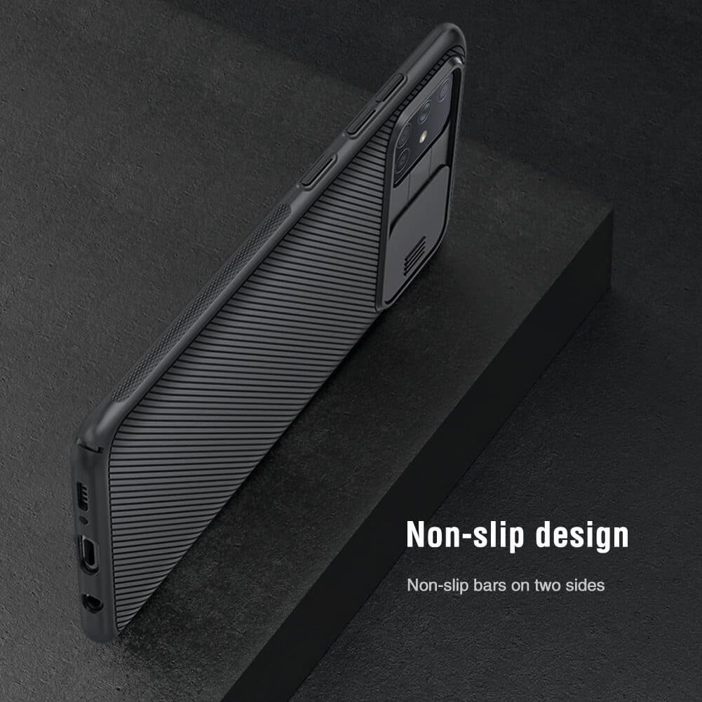 کاور نیلکین مدل CAMSHIELD مناسب برای گوشی موبایل سامسونگ GALAXY A71 — تصویر ۴