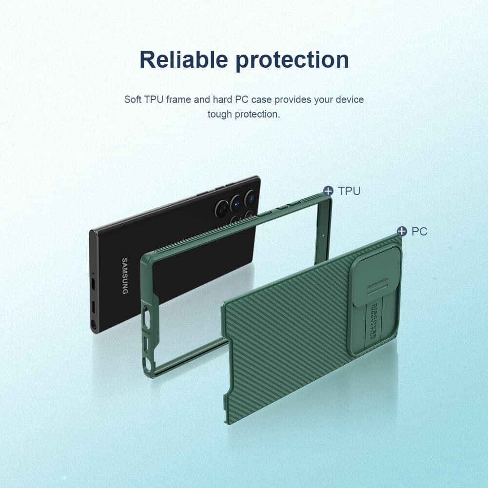 قاب نیلکین CamShield Pro گوشی سامسونگ S22 Ultra — تصویر ۴