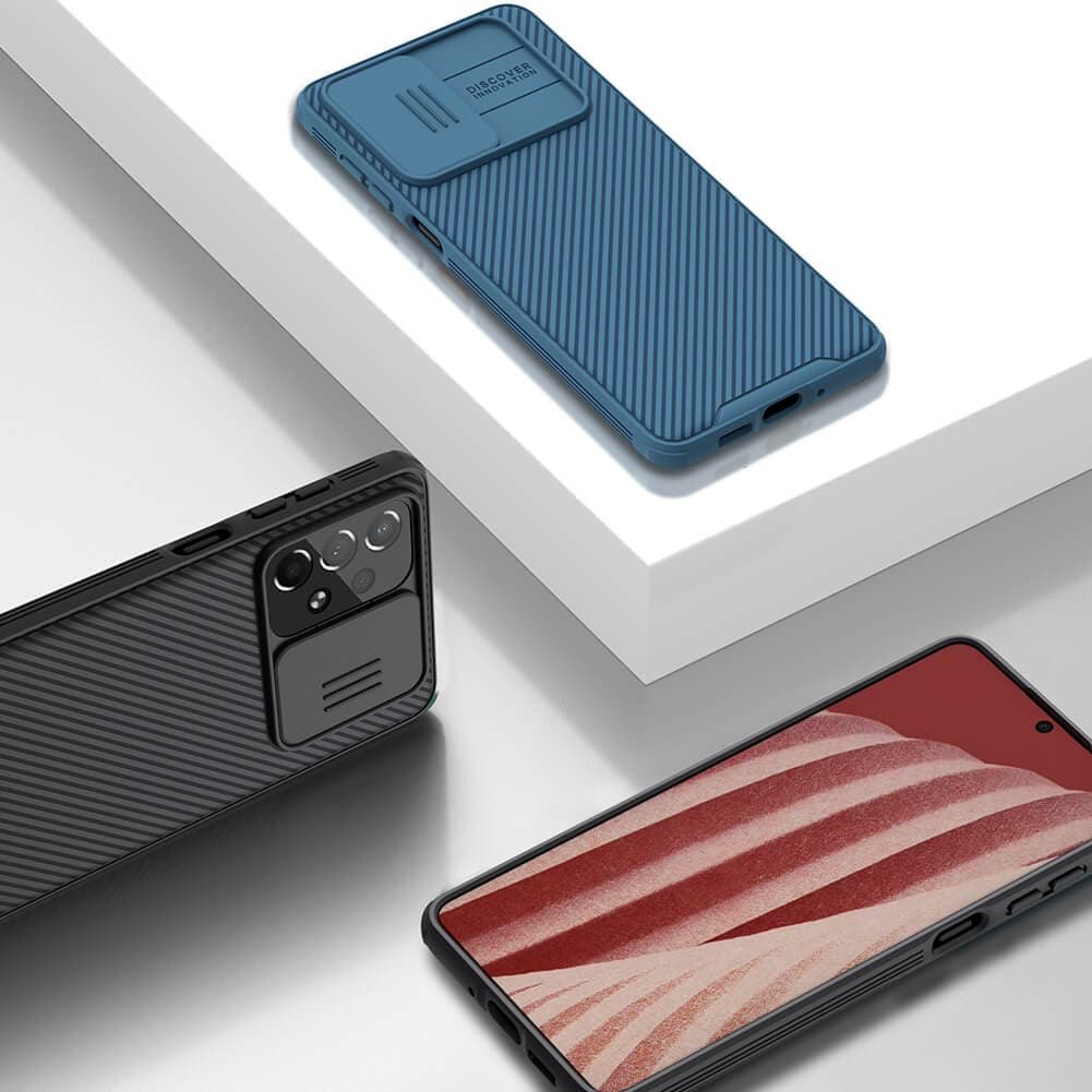 کاور نیلکین مدل Camshield Pro مناسب برای گوشی موبایل سامسونگ Galaxy A73 — تصویر ۳