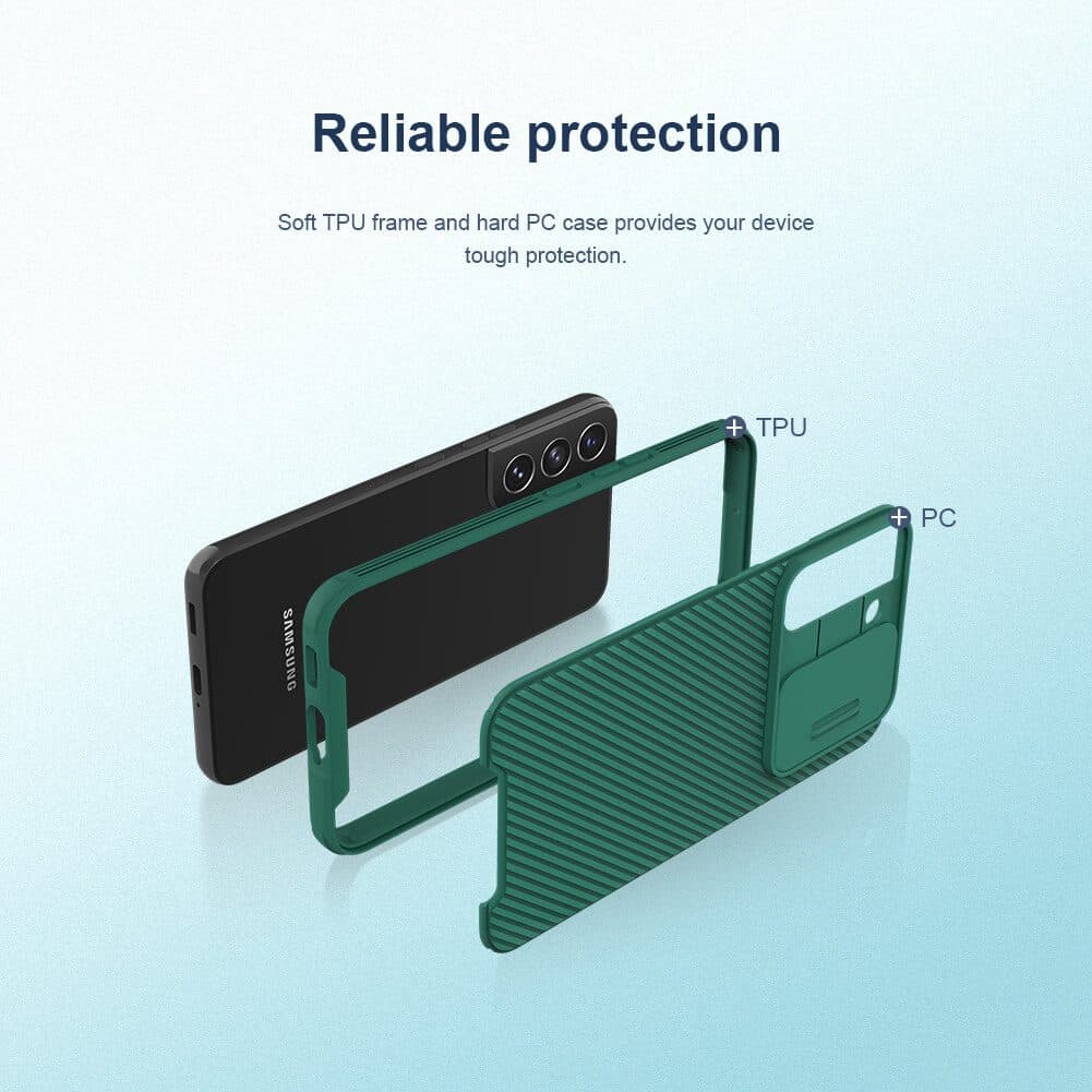 کاور نیلکین مدل CamShield Pro مناسب برای گوشی موبایل سامسونگ Galaxy S22 plus — تصویر ۴