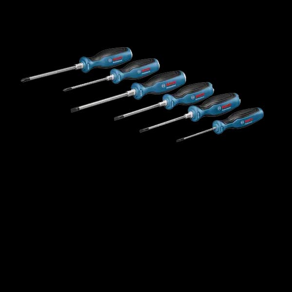 پیچ گوشتی چکش خور بوش 6 عددی 1600A016BF