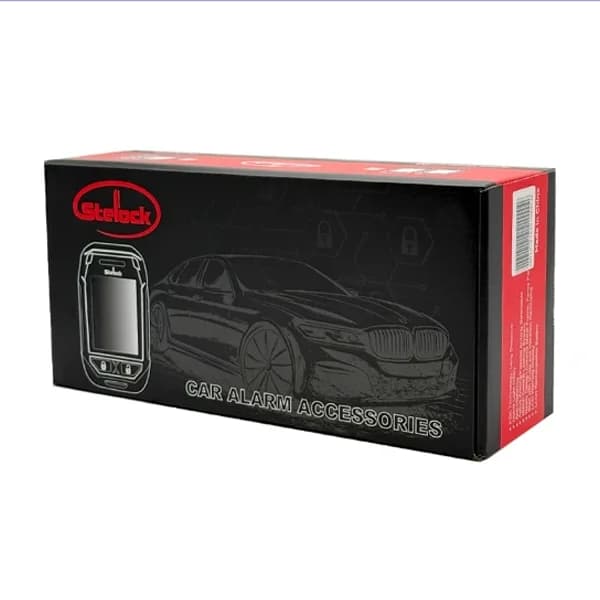 دزدگیر جفت ریموت تصویری شارژی خودرو مدل Stelock LF861 double Car Alarm — تصویر ۵