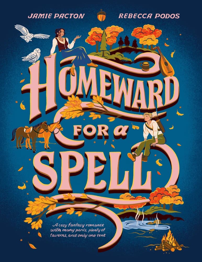 کتاب Homeward for a Spell (بازگشت به خانه برای یک افسون) نسخه انگلیسی PDF | جیمی پکتون