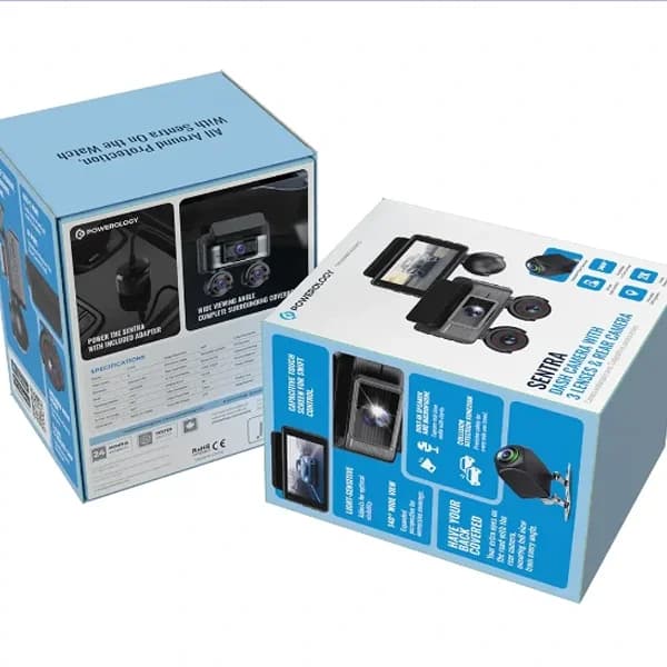 دوربین ثبت وقابع خودرو پاورولوژِی Powerology Sentra Dash Camera PWCAM108BK — تصویر ۵