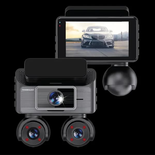 دوربین ثبت وقابع خودرو پاورولوژِی Powerology Sentra Dash Camera PWCAM108BK — تصویر ۲