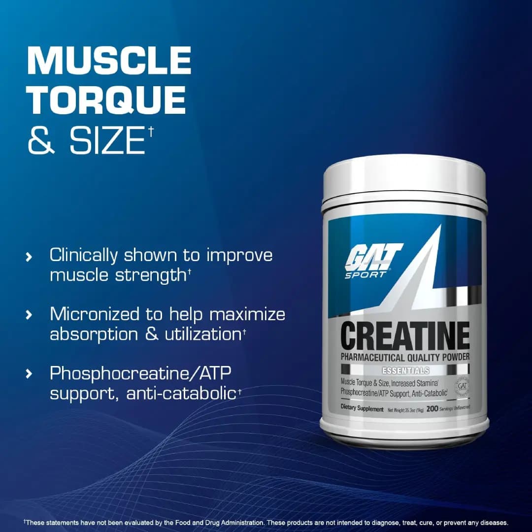 مکمل کراتین منوهیدرات گت اسپرت GAT SPORT CREATINE MONOHYDRATE — تصویر ۵