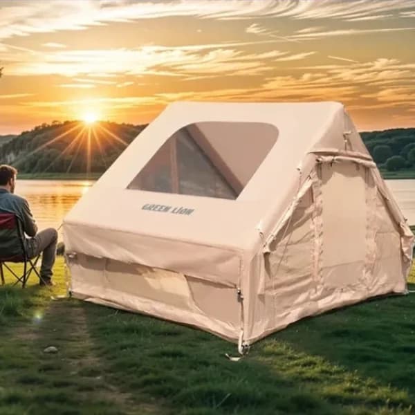 چادر مسافرتی گرین لاین Green Lion GT-4X Camping Tent GNGT4XTENTBG — تصویر ۳