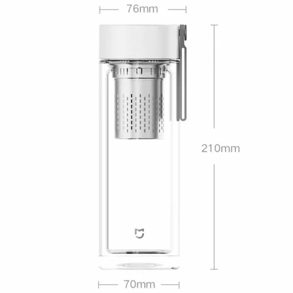 فلاسک شیشه ای دو لایه میجیا شیائومی Xiaomi Mijia Double-layer MJBLB01PL BHR8676CN — تصویر ۴