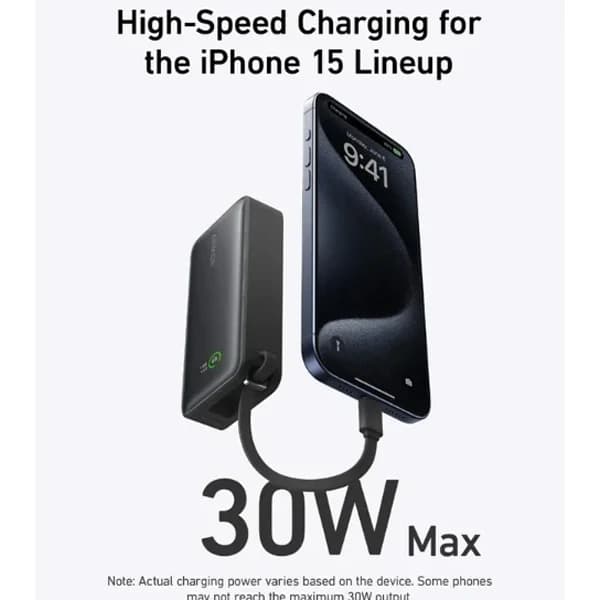 پاوربانک 30 وات 10000 انکر Anker Nano A1259 Power Bank — تصویر ۳