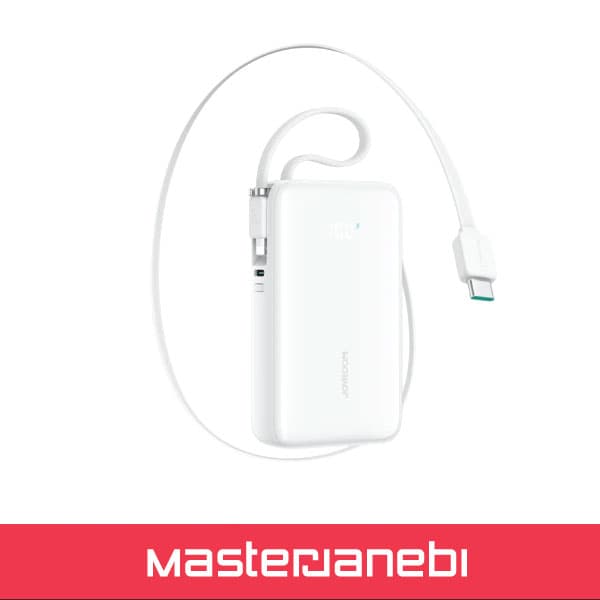 پاوربانک 35وات 10000 جویروم JOYROOM Retractable Power Bank JR-PR2 — تصویر ۳