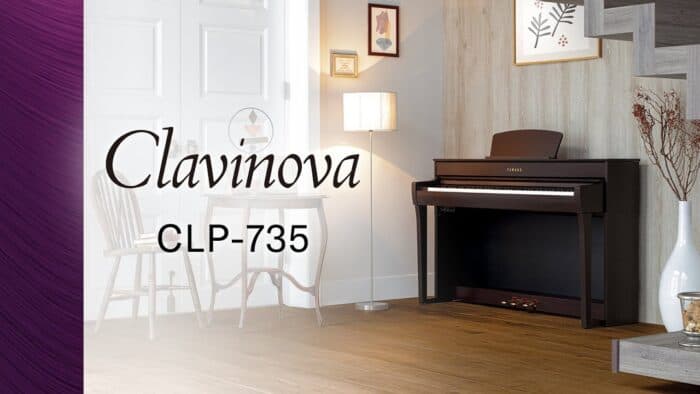 پیانو دیجیتال Piano Yamaha CLP 735 — تصویر ۷